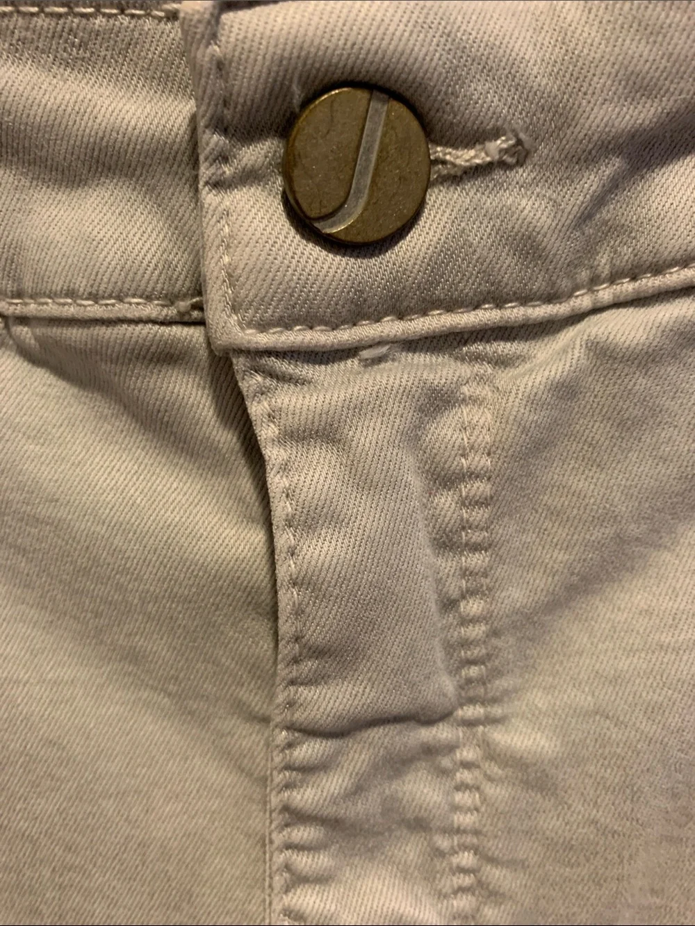 Jones New York Signature Womens Lexington Light Gray Slim Straight Jeans​